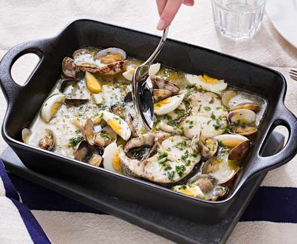 Merluza a la koskera