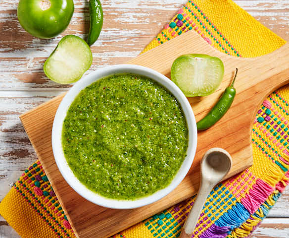 Fresh Tomatillo Salsa