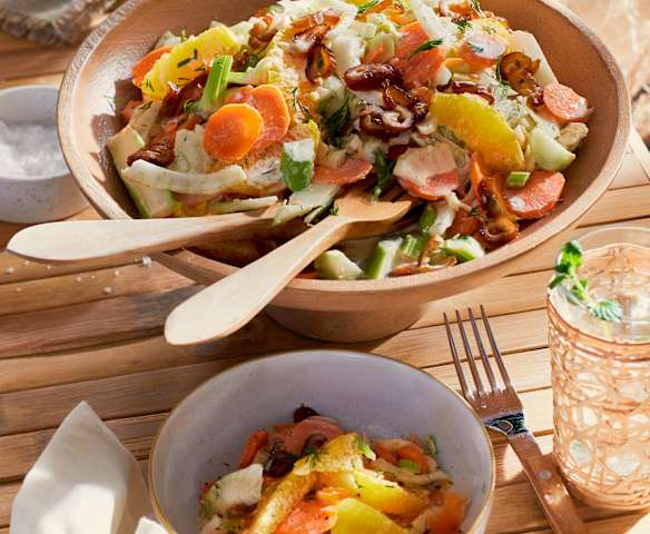 Möhren-Fenchel-Salat