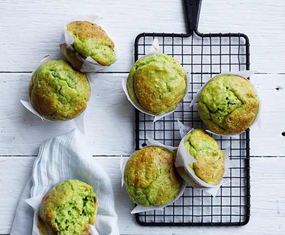 Broccoli chive muffins (10-12 months)