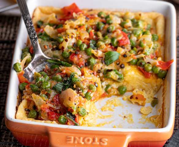Omelette alto en proteínas