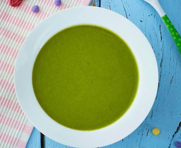 Pappa verdure e nasello