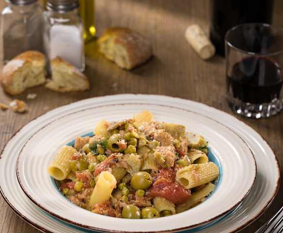 Rigatoni capricciosi