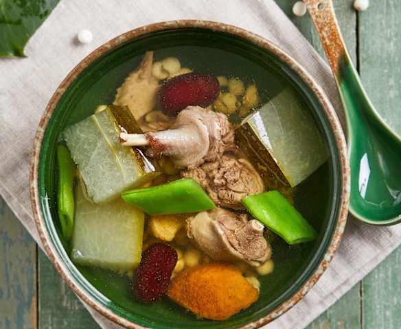 冬瓜扁豆鸭汤