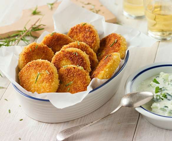 Knusprige Reistaler mit RUPP Cheddar