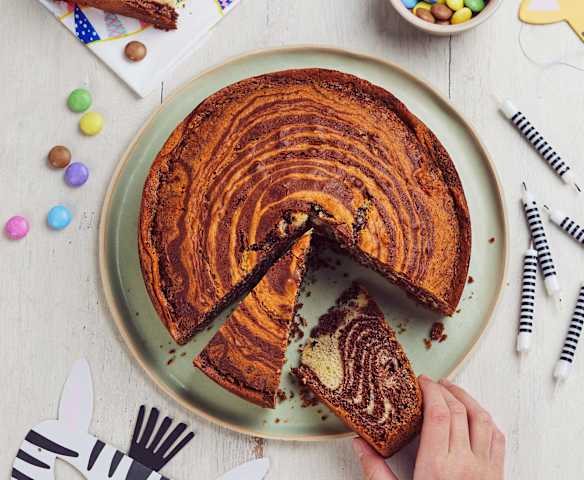 Zebra cake Zebra cake