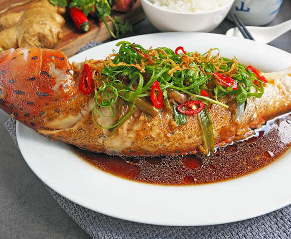 Stir Fried Whole Fish