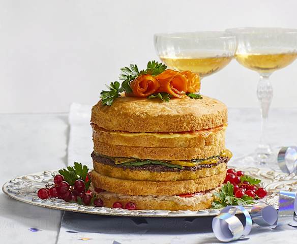 Panettone gastronomico farcito Panettone gastronomico farcito