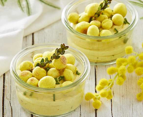 Bicchierini mimosa salati