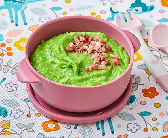 Crema di patate, lattuga e riso