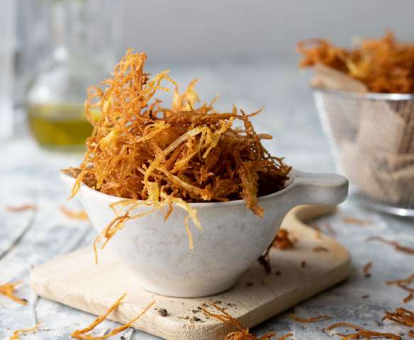 Patate fritte a fiammifero (Kartoffelstroh)