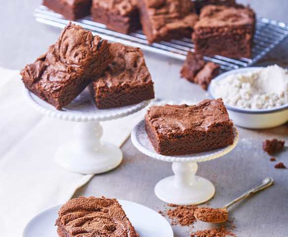 Brownie de chocolate sin gluten