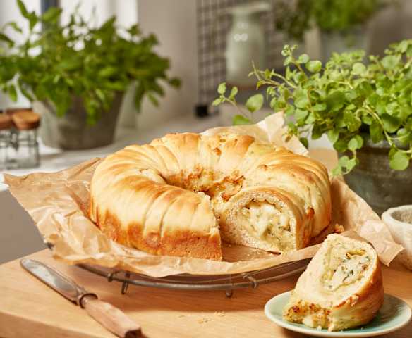 Käse-Kräuter-Knäuel