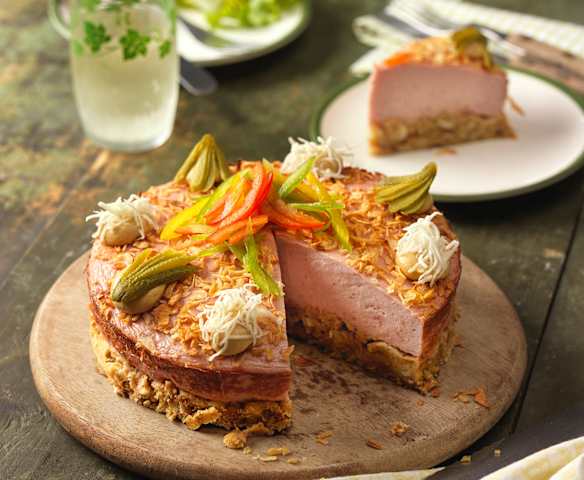 Leberkäse Torte