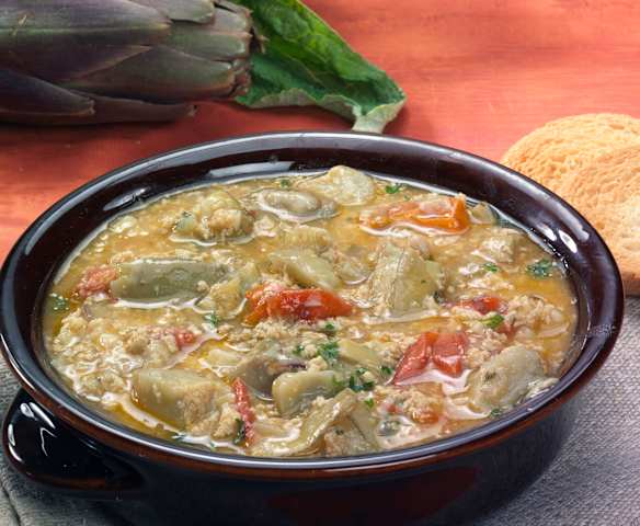 Zuppa di carciofi