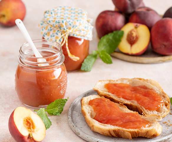 Dżem brzoskwiniowy (z mieszanką żelującą 3:1)