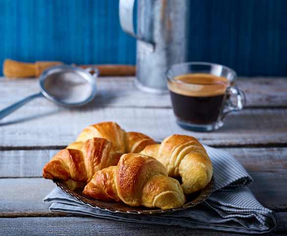 Croissant de masa brioche hojaldrada