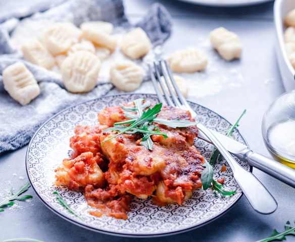 Gnocchi sauce tomate et chorizo