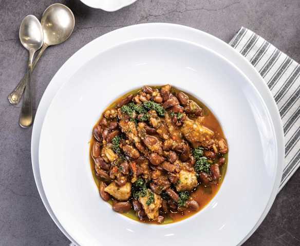 Frijoles chiricanos con rabito