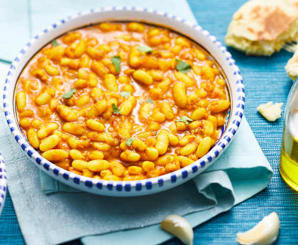 Loubia (haricots blancs à la tomate)