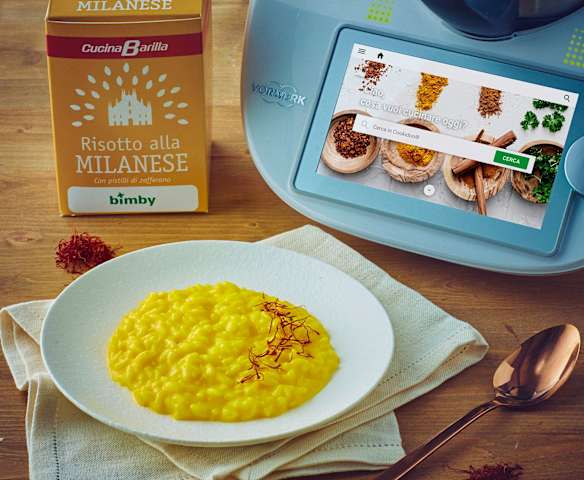 Risotto alla milanese CucinaBarilla