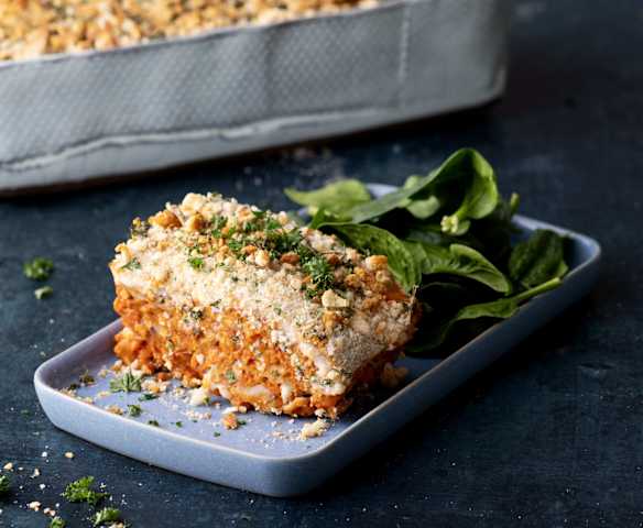 Βέγκαν λαζάνια χωρίς γλουτένη