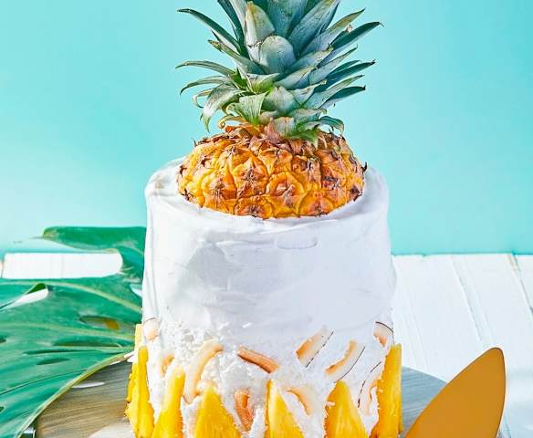Gâteau étagé Piña colada