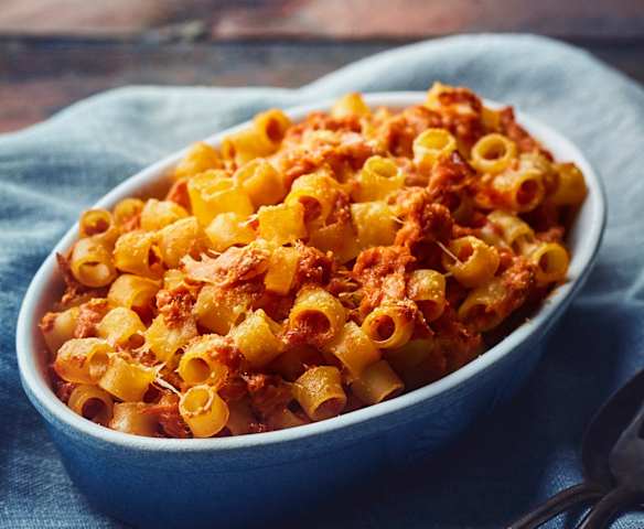 Timballo di pasta al tonno (per 1 persona)