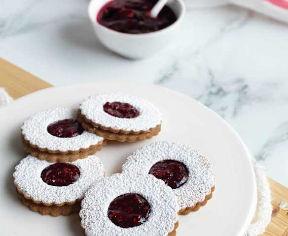 Glutensiz Reçelli Kurabiyeler