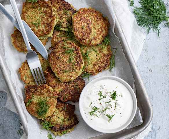 Placki cukiniowo-ziemniaczane
