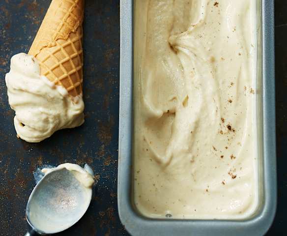 Nice cream à la banane et vanille Nice cream à la banane et vanille