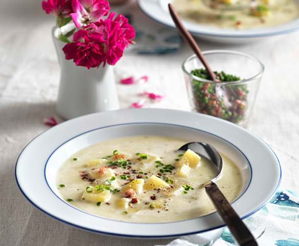 Kremowa zupa ziemniaczana