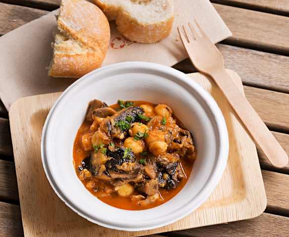 Vegan Chickpea and Mushroom Stew Vegan Chickpea and Mushroom Stew