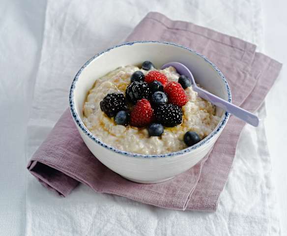 Schnelles warmes Müsli