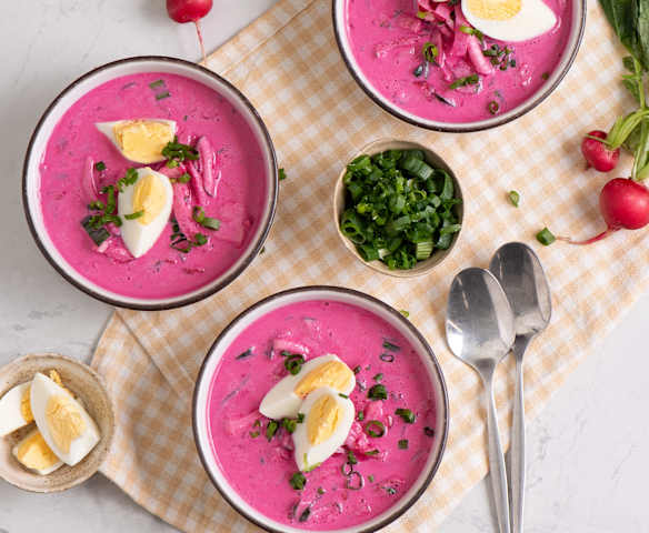 Chłodnik z tartymi warzywami (TM6, TM7)