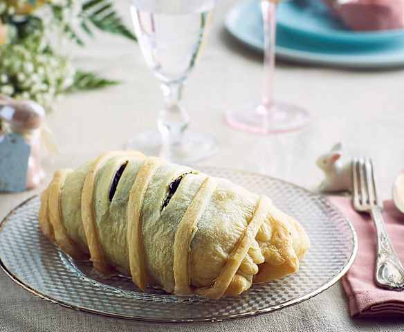 Filetto con carciofi in crosta (senza glutine)