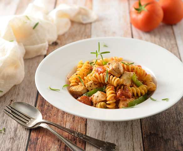 墨西哥煙燻雞肉螺旋麵