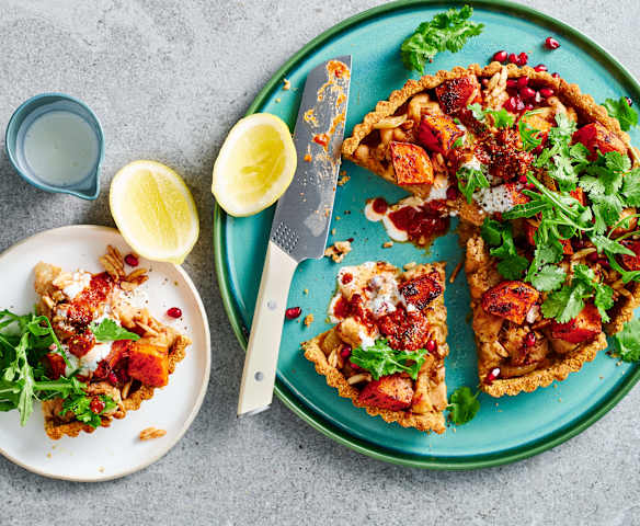 Middle Eastern open chicken pie (Diabetes, TM6)