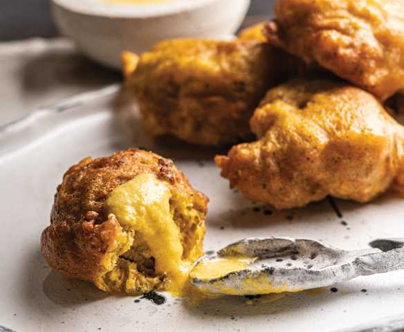 Torrejitas de bacalao