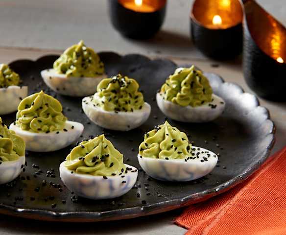 Dragon Deviled Eggs