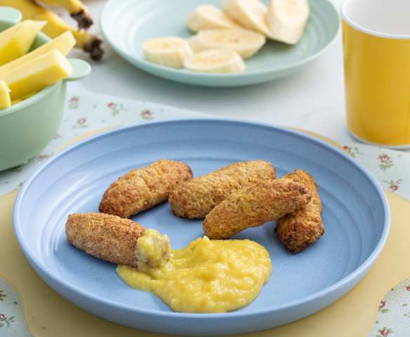 Mangosticks mit Püree