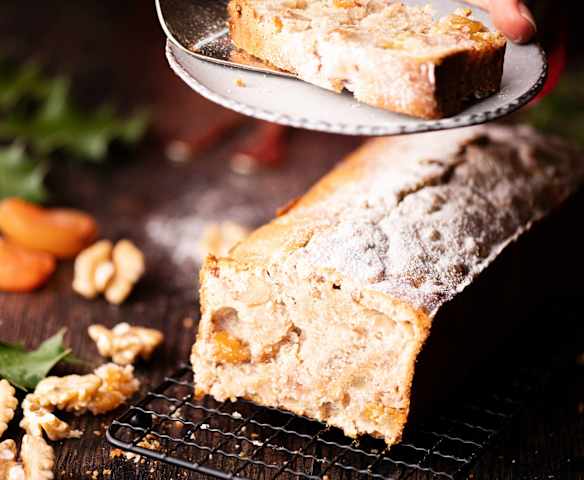 Bolo de frutos secos Bolo de frutos secos