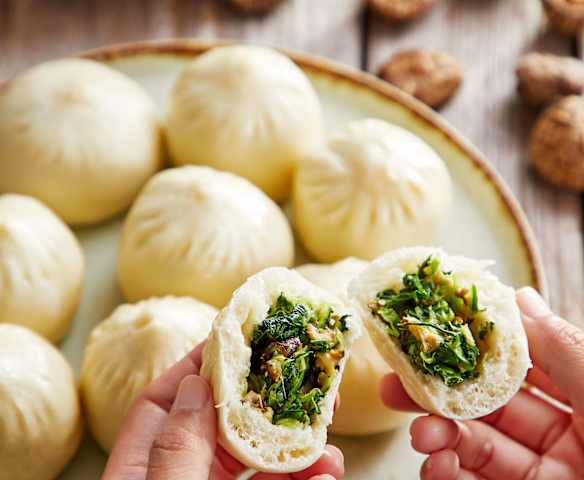 香菇菜包