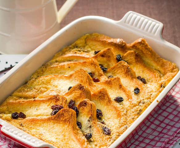 Pudin inglés (Bread and butter pudding)
