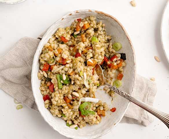 Salade de blé et légumes d'été Salade de blé et légumes d'été