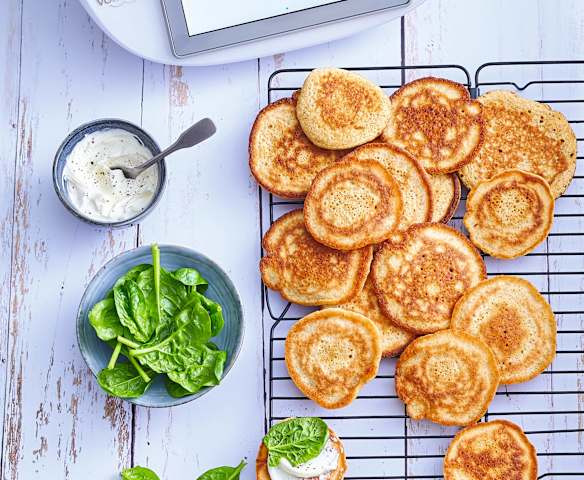 Pancakes à la farine semi-complète et au son d’avoine