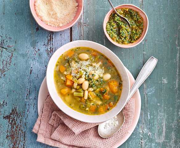 Soupe provençale au pistou