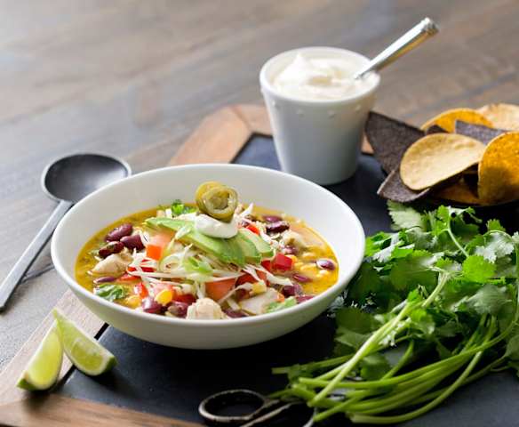 Mexican chicken soup