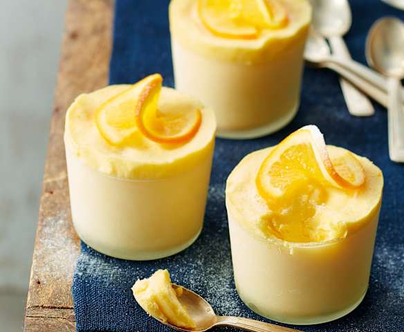 Soufflé glacé à l’orange