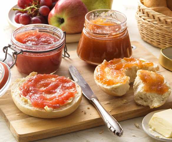 Ringlotten-Apfel und Birnen-Trauben-Marmelade (XXL)